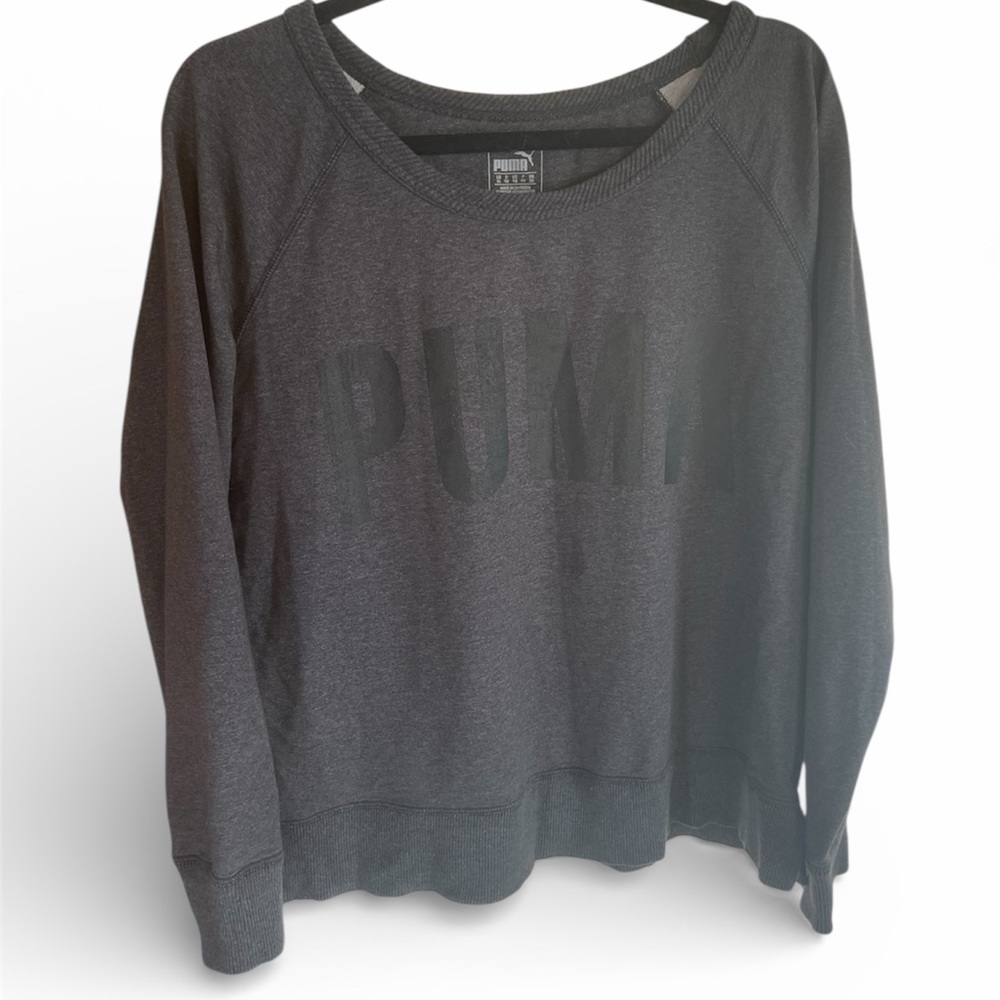 Puma Charcoal Gray Pullover